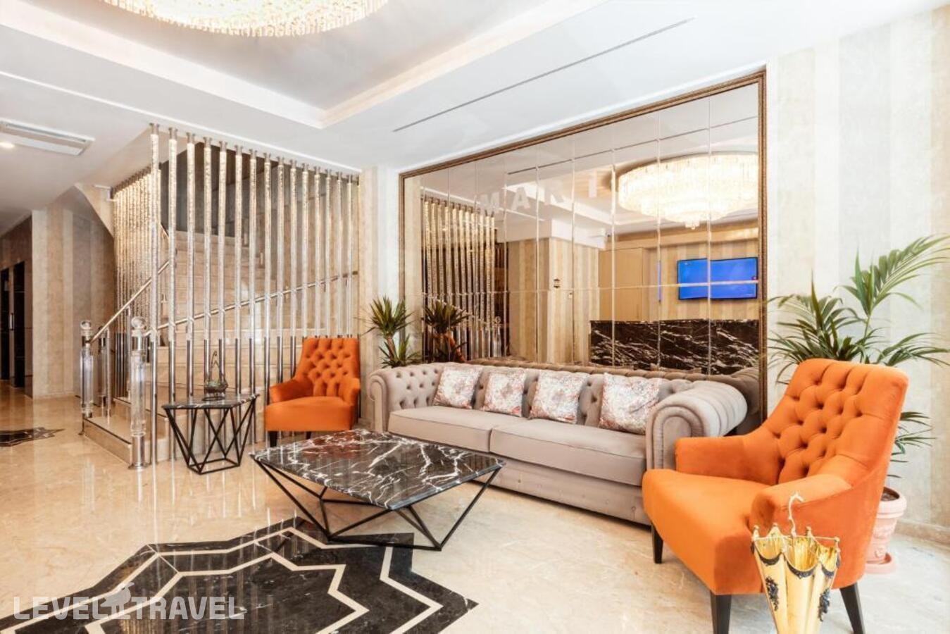 фотографии номера Трехместный делюкс отеля Mari Suites Hotel в Турция(Кягытхане) - фото №3