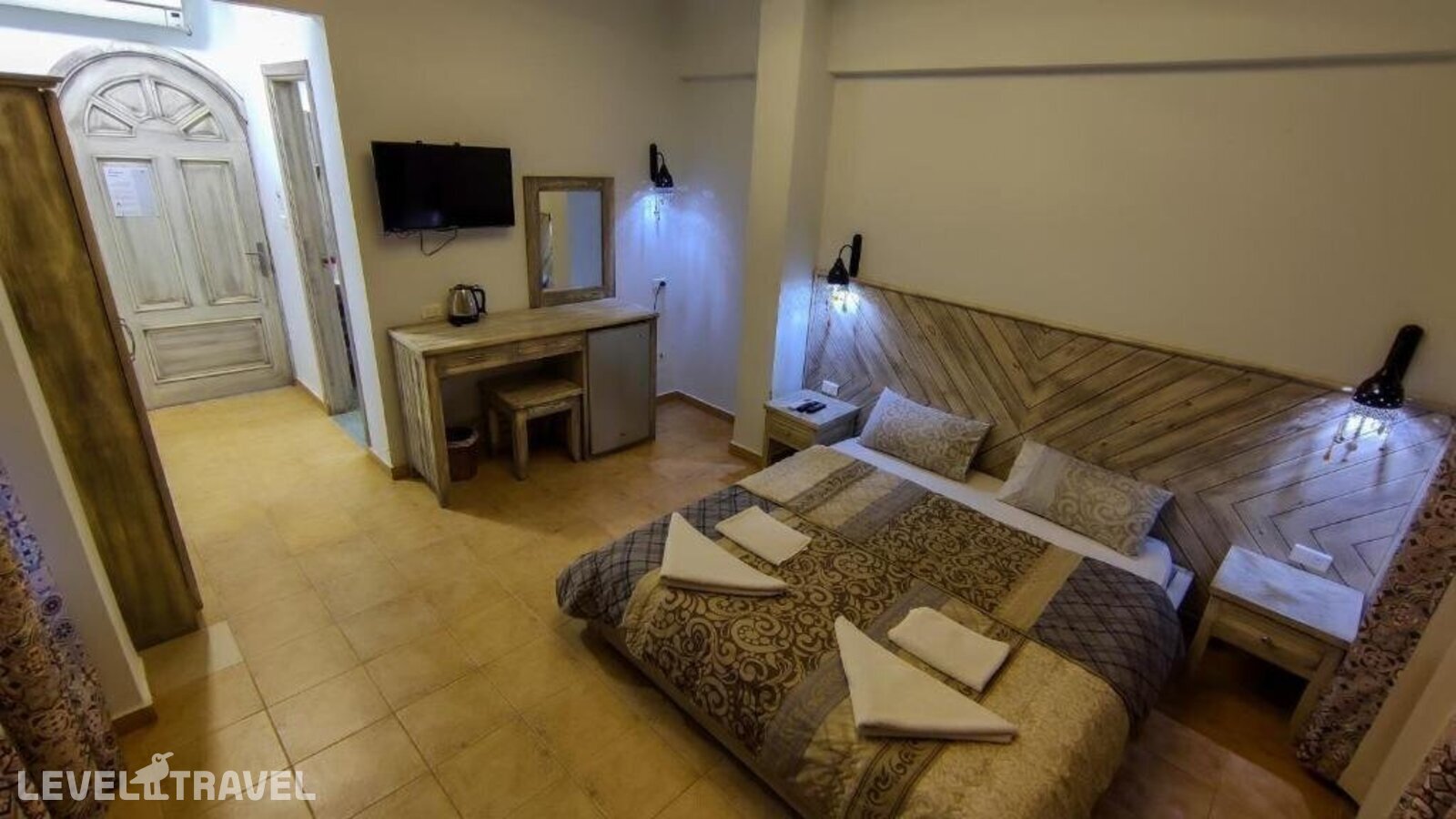 фотографии номера Делюкс с видом на море с балконом отеля Shams Hotel & Dive Centre в Египет(Дахаб) - фото №8