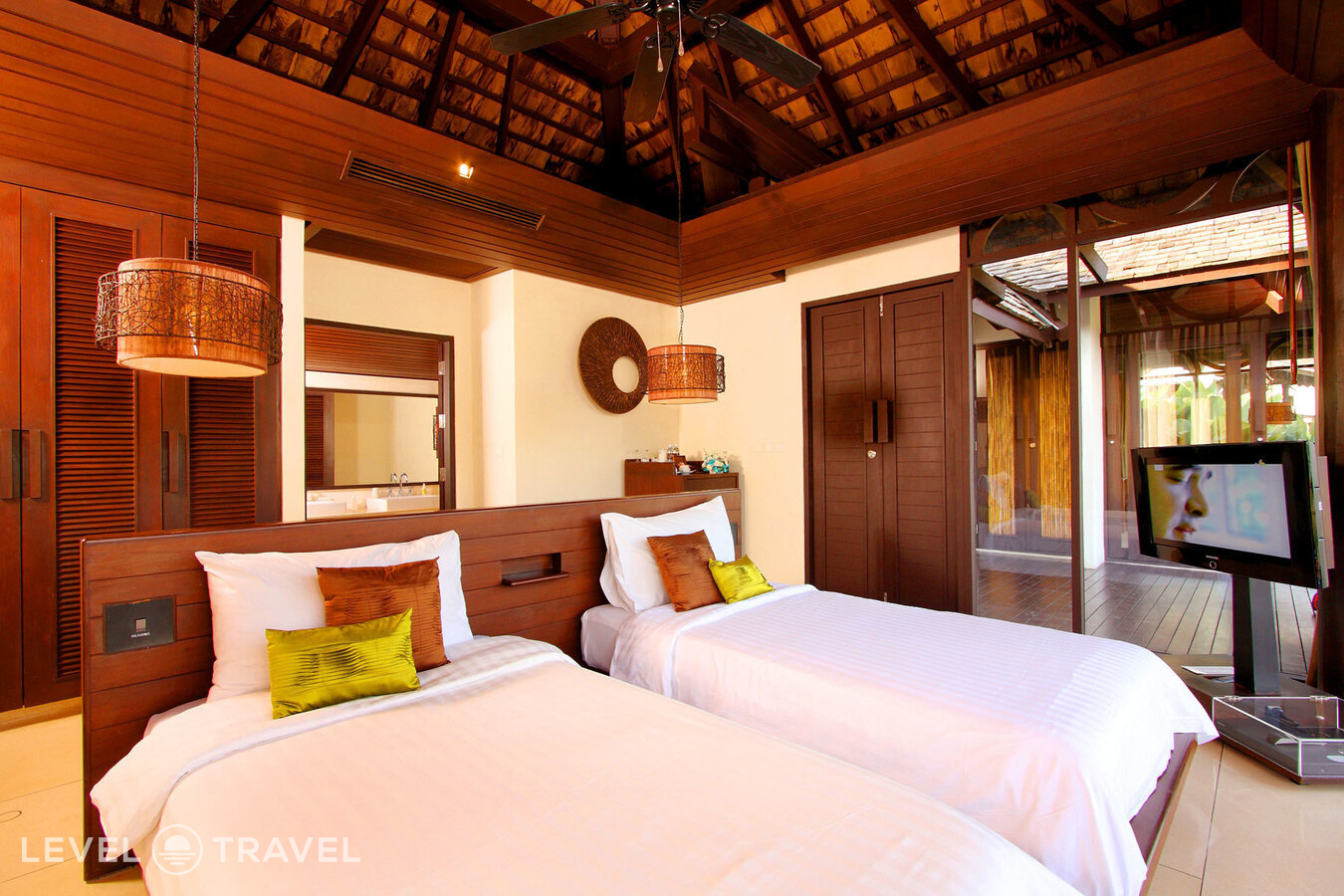 фотографии номера Вилла с частным бассейном (2 спальни) отеля The Vijitt Resort Phuket в Таиланд(Равай) - фото №2