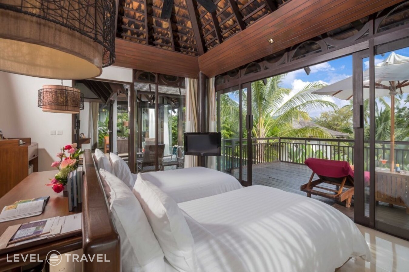 фотографии номера Вилла с частным бассейном (2 спальни) отеля The Vijitt Resort Phuket в Таиланд(Равай) - фото №8