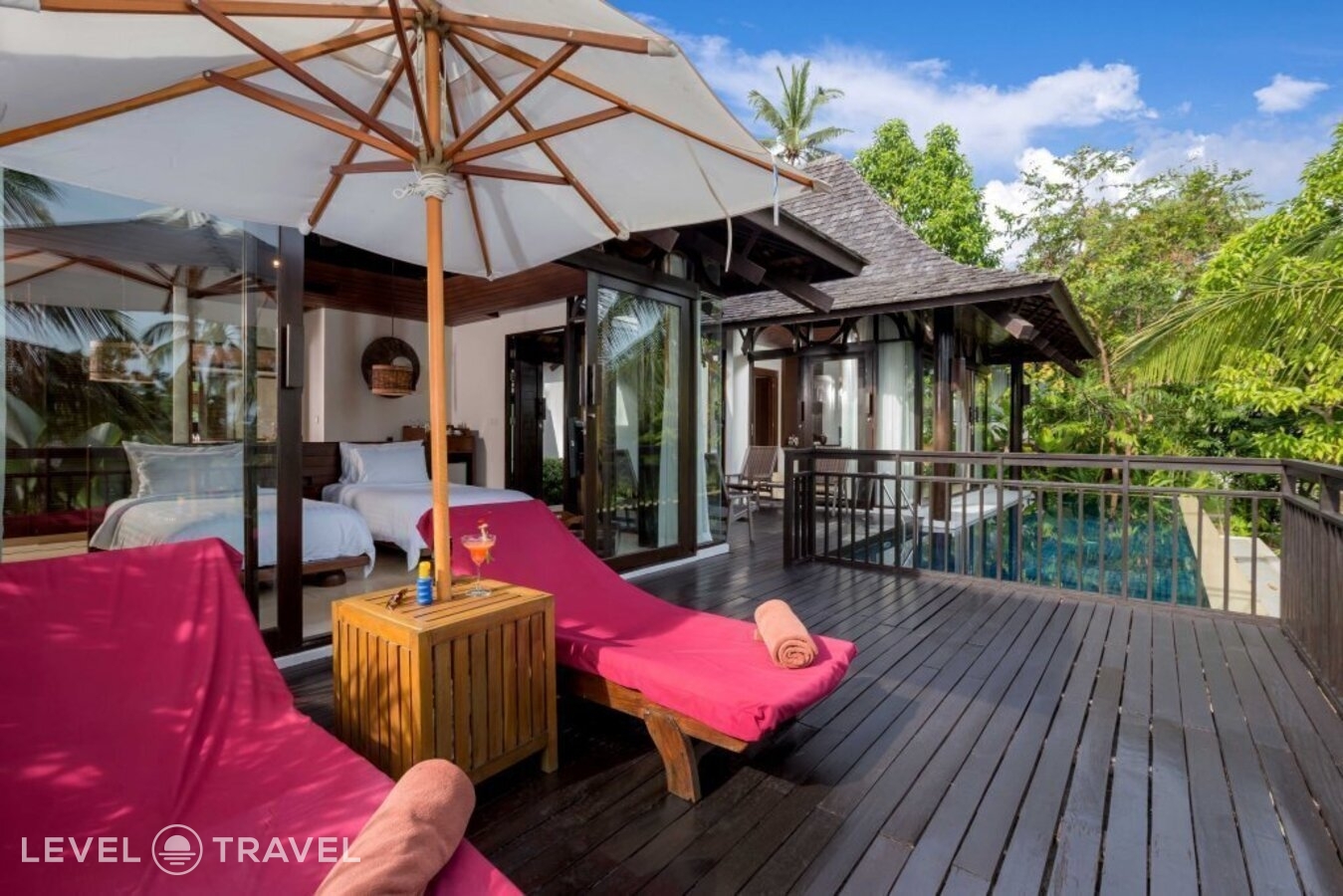 фотографии номера Вилла с частным бассейном (2 спальни) отеля The Vijitt Resort Phuket в Таиланд(Равай) - фото №17