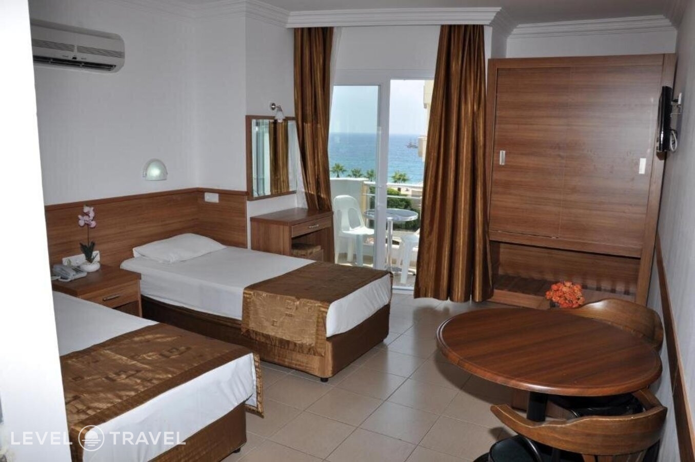 фотографии номера Студия с видом на море отеля Kleopatra Tuna Apart Hotel в Турция(Аланья - центр) - фото №3