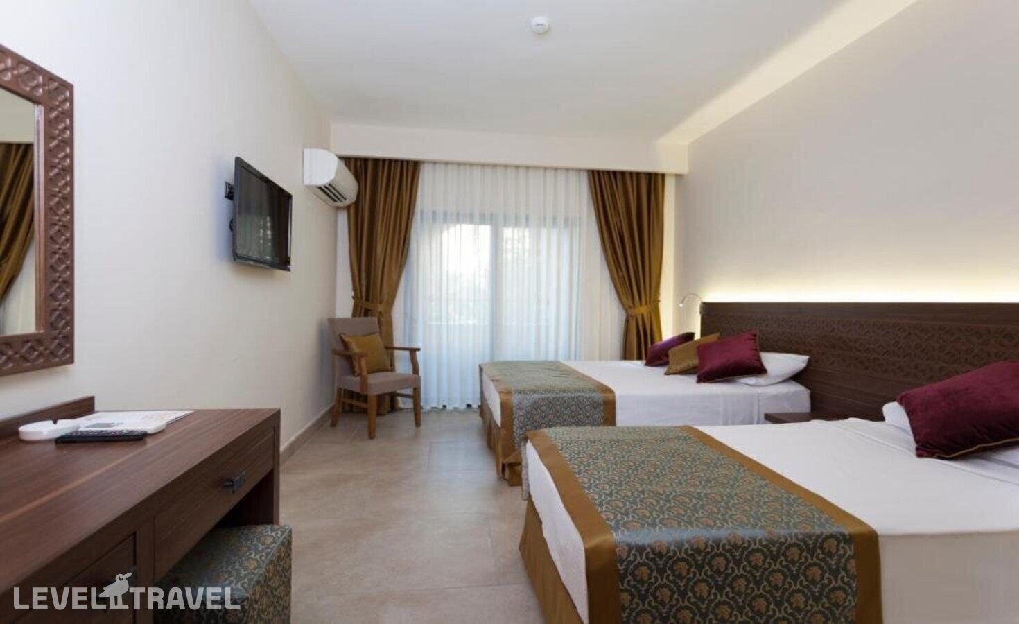 фотографии номера Трехместный номер отеля Alaaddin Beach Hotel (Adults Only 18+) в Турция(Аланья) - фото №2