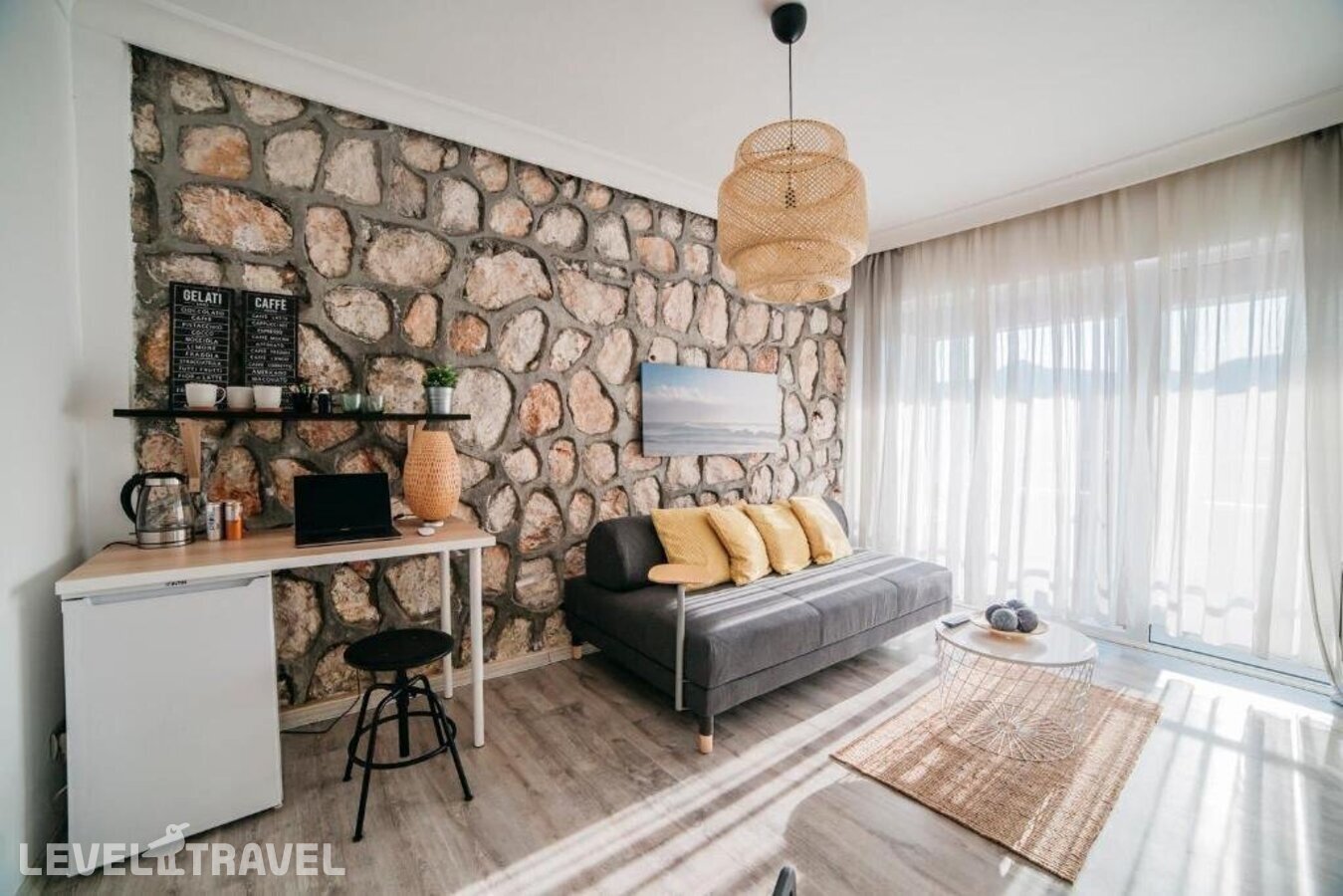 фотографии номера Люкс с видом на море отеля True Blue Boutique Hotel Kalkan в Турция(Калкан) - фото №7