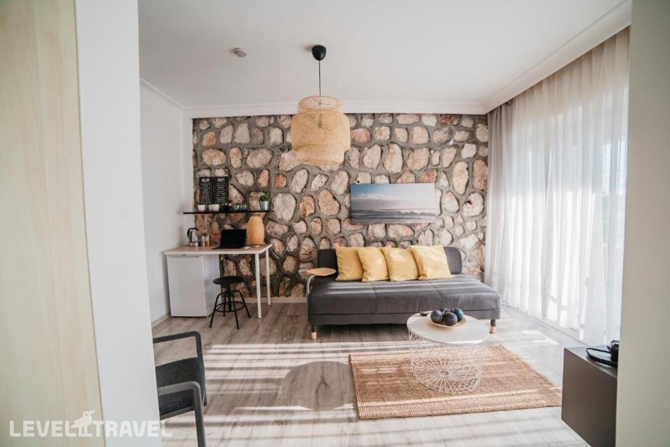 фотографии номера Люкс с видом на море отеля True Blue Boutique Hotel Kalkan в Турция(Калкан) - фото №18