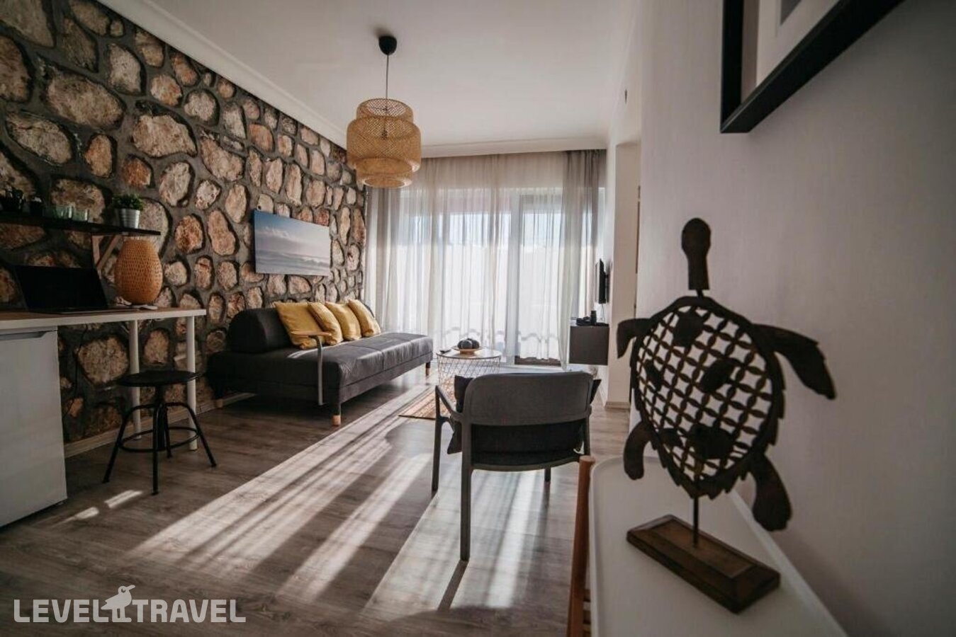 фотографии номера Люкс с видом на море отеля True Blue Boutique Hotel Kalkan в Турция(Калкан) - фото №3