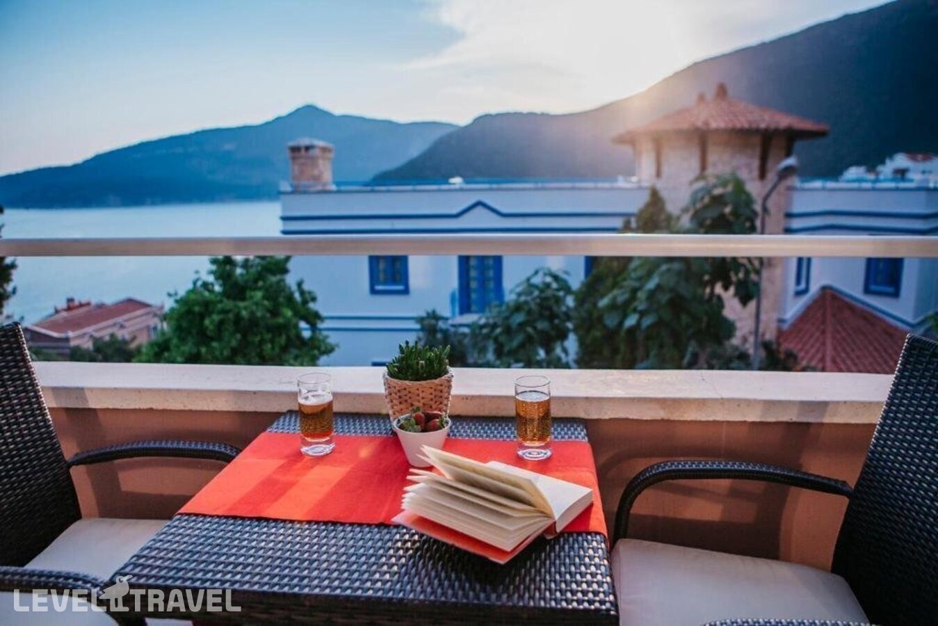 фотографии номера Люкс с видом на море отеля True Blue Boutique Hotel Kalkan в Турция(Калкан) - фото №2