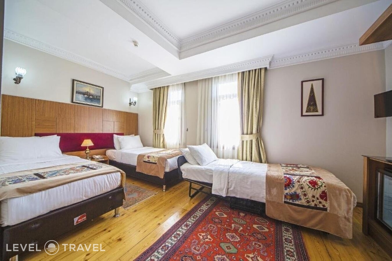 фотографии номера Трехместный номер отеля Hippodrome Hotel в Турция(Фатих) - фото №2
