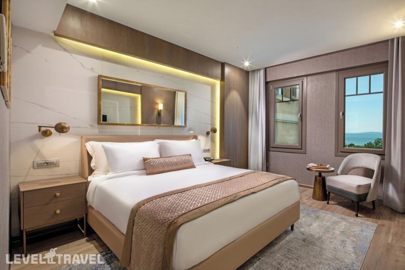 фотографии номера Делюкс с видом на море отеля Mula Hotel - Special Class в Турция(Фатих) - фото №5