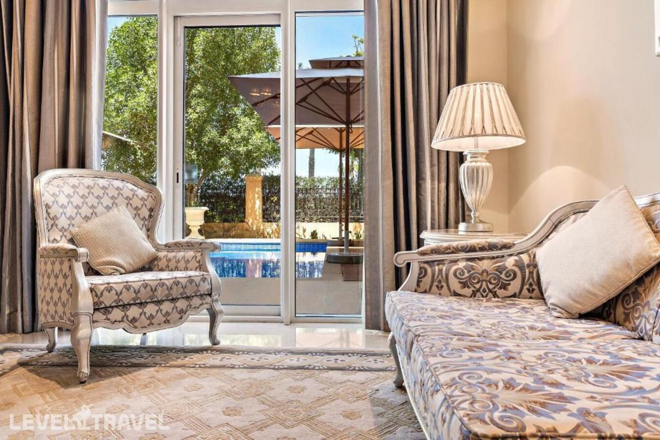 фотографии номера Люкс с личным бассейном (2 спальни) отеля Kempinski Hotel & Residence Palm Jumeirah в ОАЭ(Дубай Пальма) - фото №4