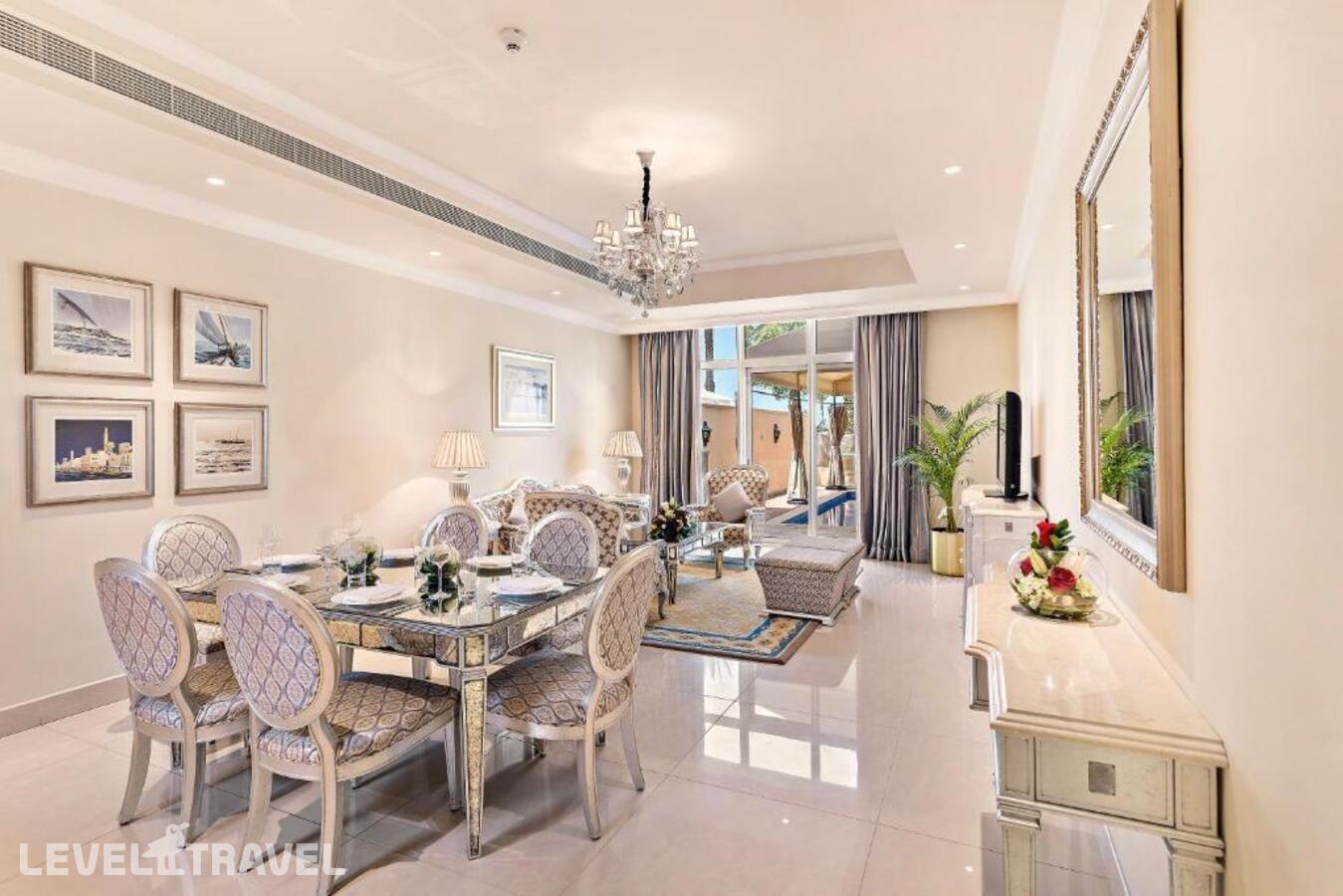 фотографии номера Люкс с личным бассейном (2 спальни) отеля Kempinski Hotel & Residence Palm Jumeirah в ОАЭ(Дубай Пальма) - фото №3