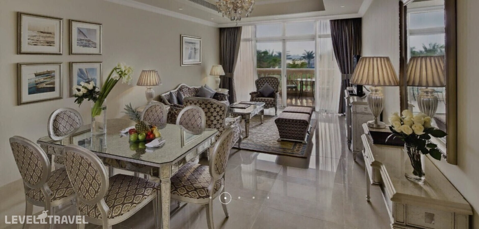 фотографии номера Семейный люкс (3 спальни) отеля Kempinski Hotel & Residence Palm Jumeirah в ОАЭ(Дубай Пальма) - фото №1