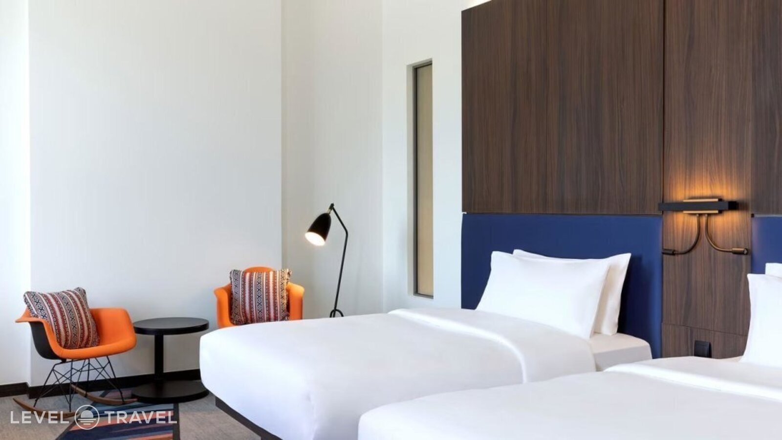 фотографии номера Номер Savvy (две односпальные кровати) отеля Aloft Al Mina Hotel в ОАЭ(Бар Дубай) - фото №8