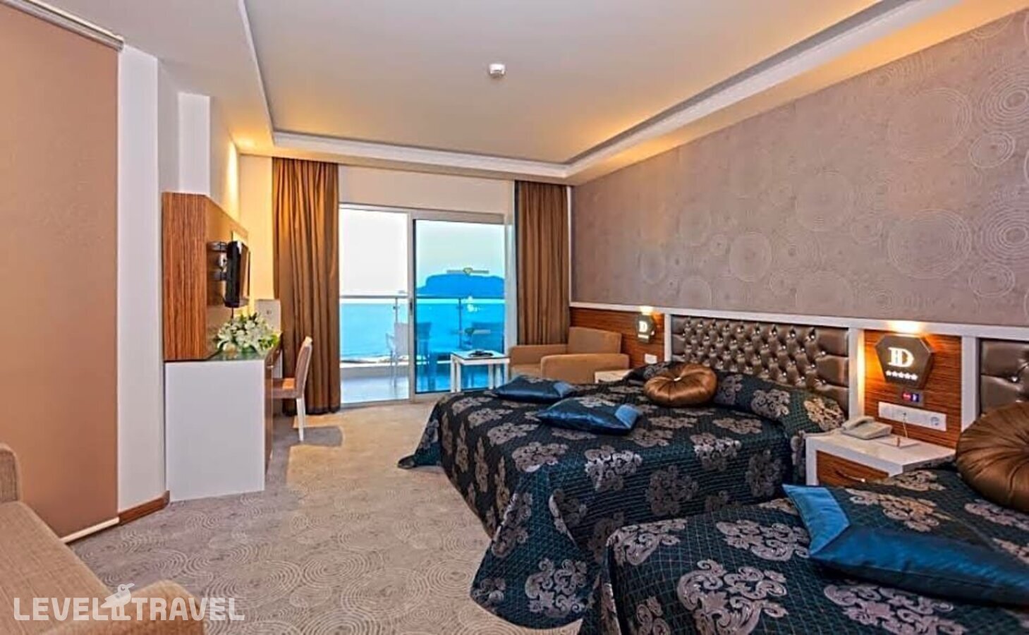 фотографии номера Одноместный с видом на море отеля Diamond Hill Resort Hotel в Турция(Тосмур) - фото №11