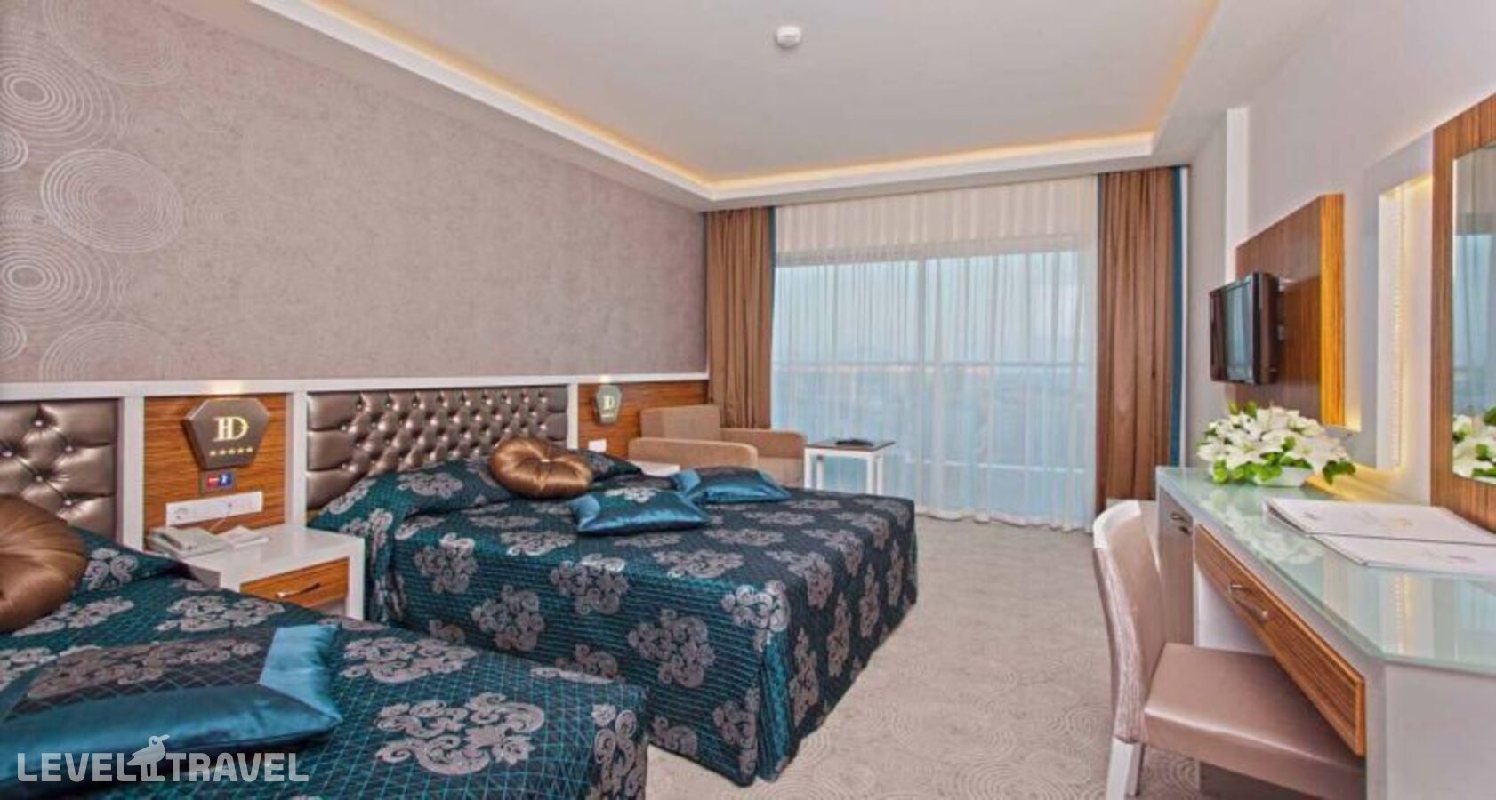 фотографии номера Одноместный с видом на море отеля Diamond Hill Resort Hotel в Турция(Тосмур) - фото №3