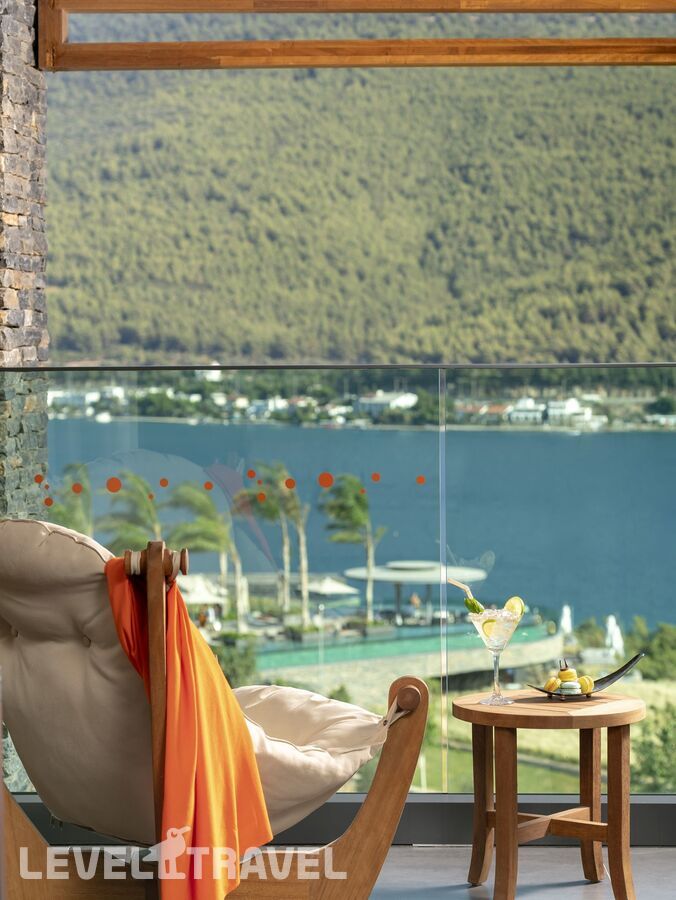 фотографии номера Делюкс с боковым видом на море отеля Lujo Bodrum в Турция(Гюверджинлик) - фото №6