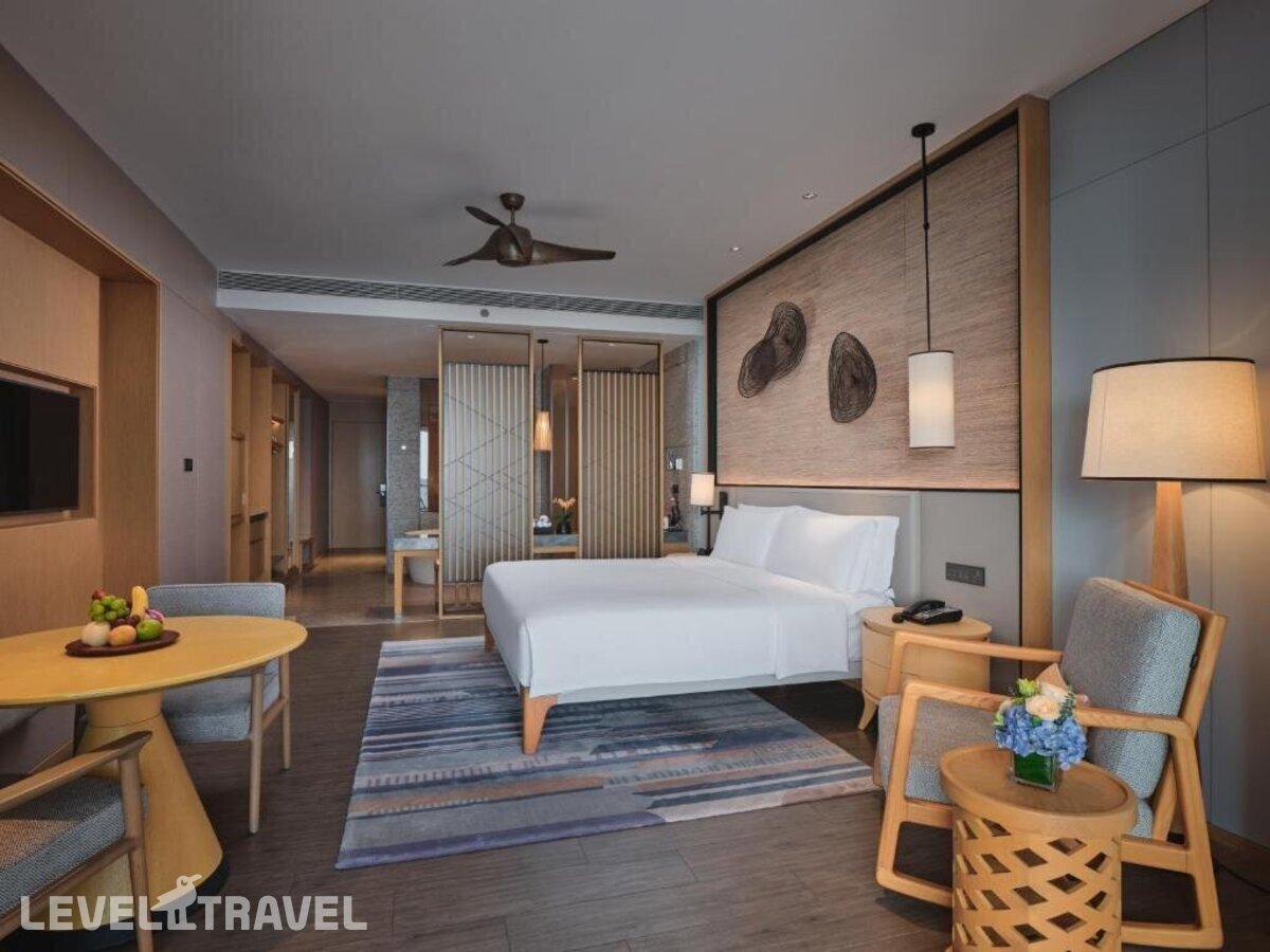 фотографии номера Делюкс с видом на океан отеля Crowne Plaza Sanya Haitang Bay Resort, An Ihg Hotel в Китай(Хайтанг Бэй) - фото №3