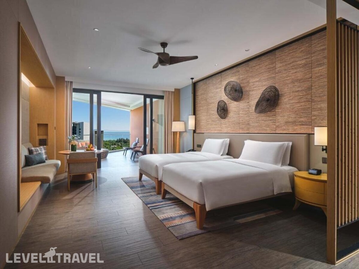 фотографии номера Делюкс с видом на океан отеля Crowne Plaza Sanya Haitang Bay Resort, An Ihg Hotel в Китай(Хайтанг Бэй) - фото №4