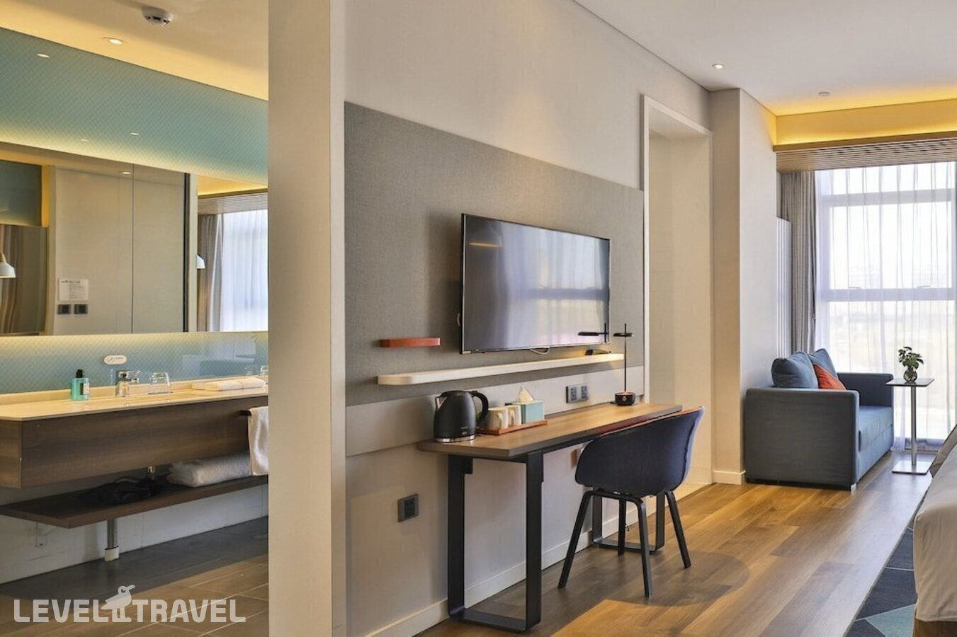 фотографии номера Семейный номер отеля Holiday Inn Express Harbin Qunli в Китай(Харбин) - фото №19