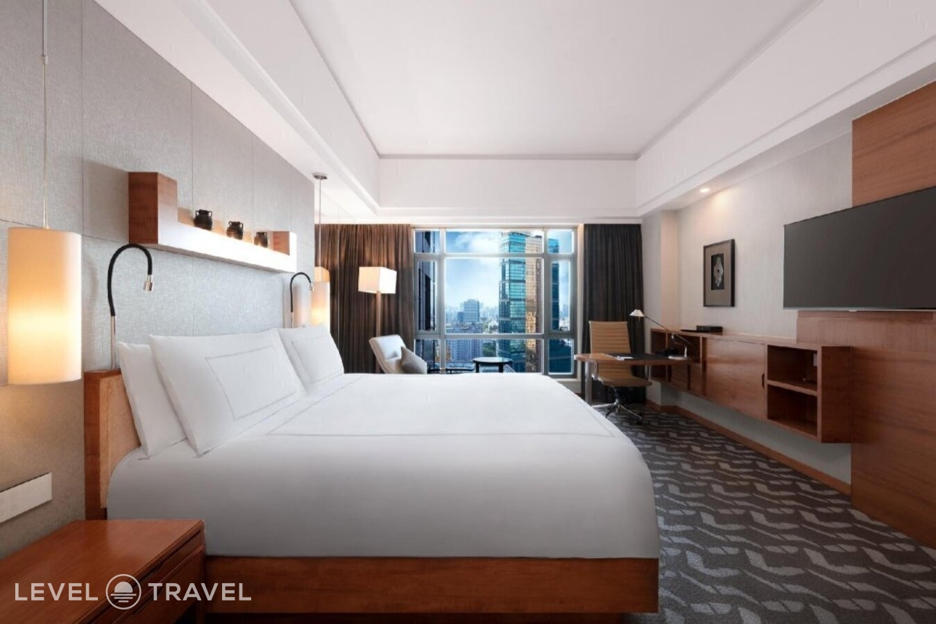 фотографии номера Семейный номер отеля Swissotel Grand Shanghai в Китай(Шанхай) - фото №1
