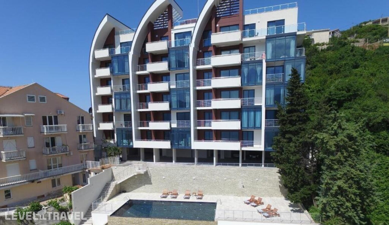 фотографии номера Апартаменты (2 комнаты) отеля Apartments Aqua в Черногория(Будва) - фото №10