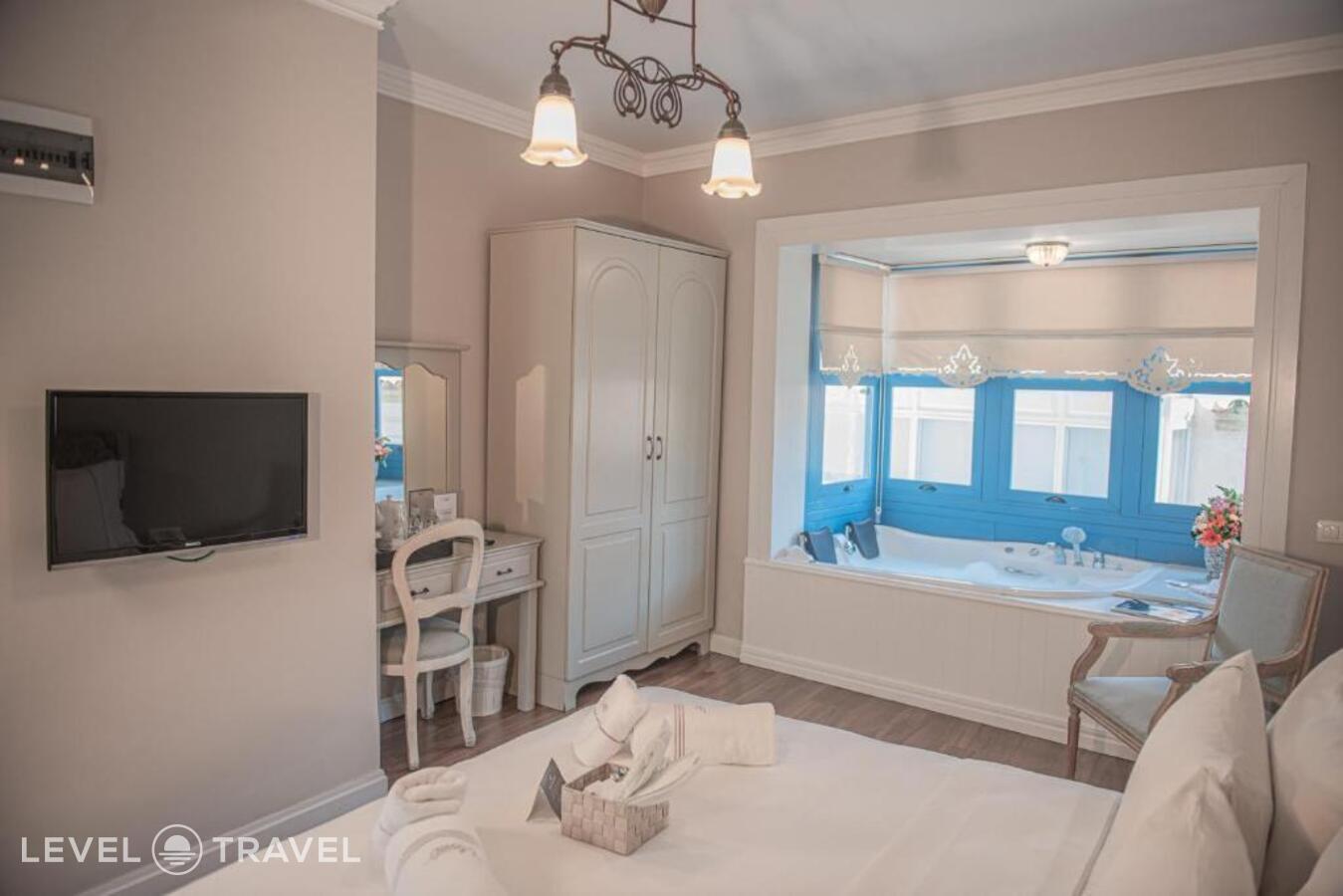 фотографии номера Делюкс с видом на сад с балконом отеля Viento Hotel Alacati - Special Class в Турция(Чешме) - фото №20