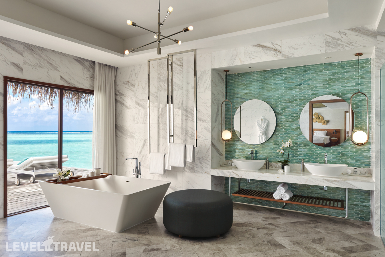 фотографии номера Водный павильон с бассейном отеля Niyama Private Islands Maldives в Мальдивы(Даалу Атолл) - фото №5
