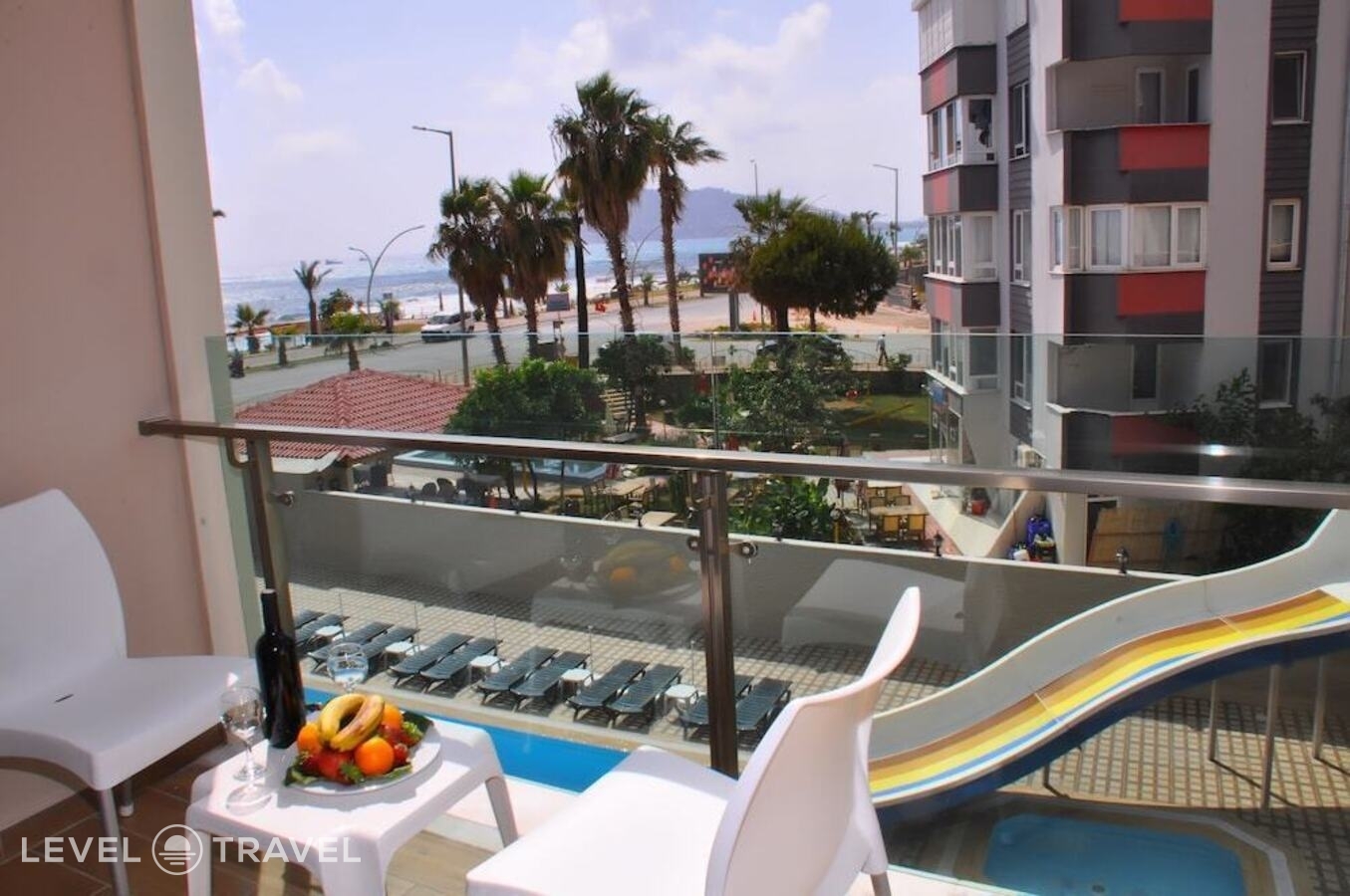 фотографии номера Стандартный с видом на окрестности отеля Grand Bayar Beach Hotel в Турция(Обагёль) - фото №7