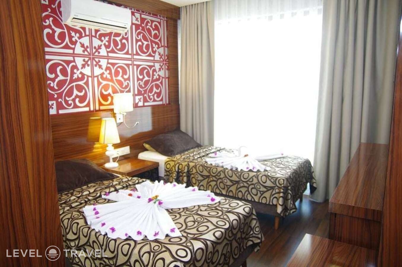 фотографии номера Стандартный с видом на окрестности отеля Grand Bayar Beach Hotel в Турция(Обагёль) - фото №1