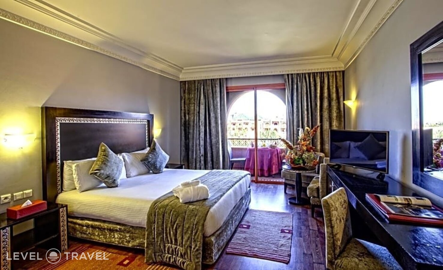 фотографии номера Стандартный с видом на сад отеля Palm Plaza Marrakech Hotel & Spa в Марокко(Марракеш) - фото №11