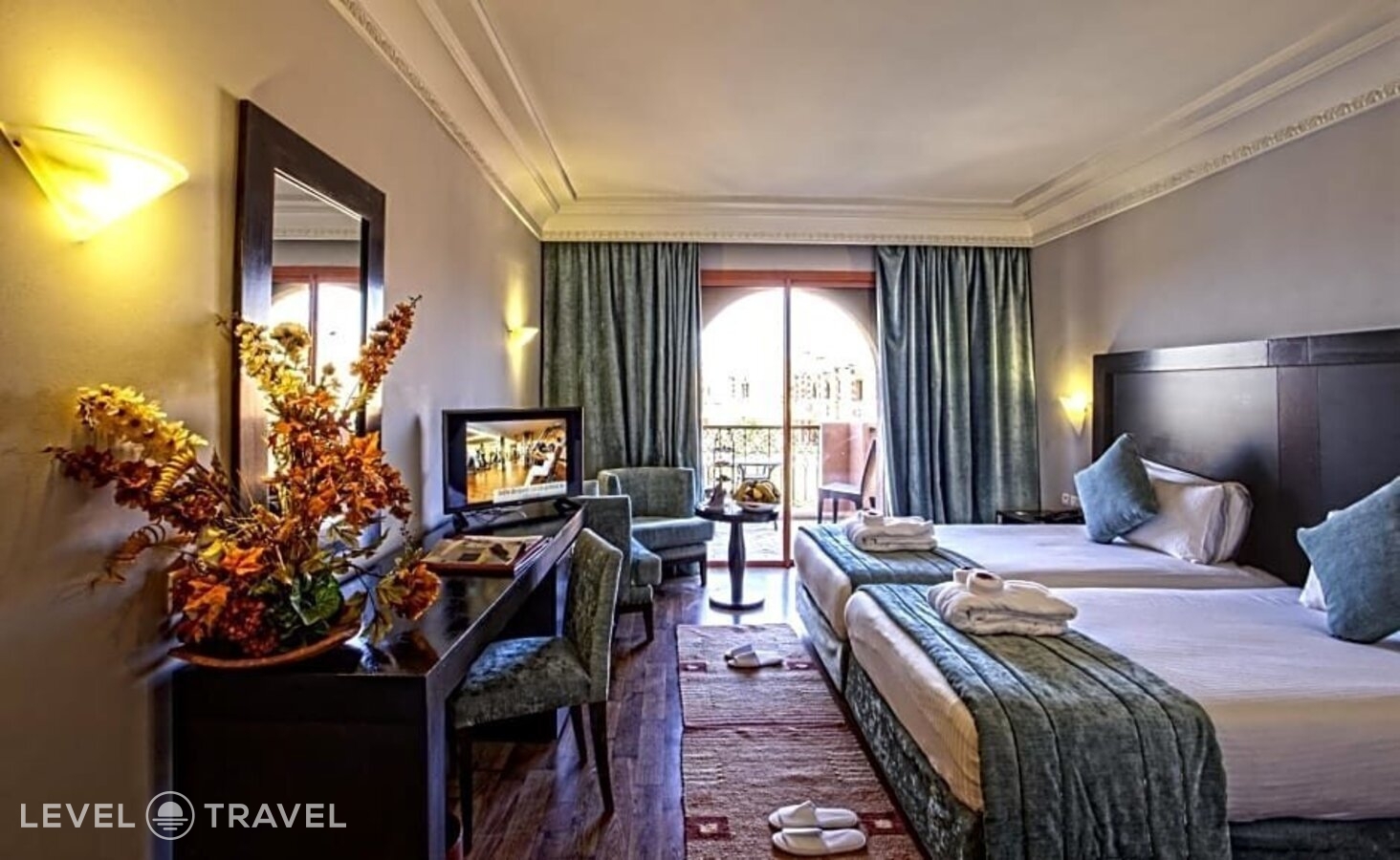 фотографии номера Стандартный с видом на сад отеля Palm Plaza Marrakech Hotel & Spa в Марокко(Марракеш) - фото №9