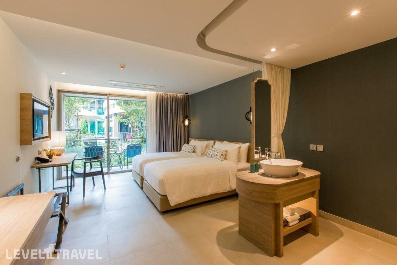 фотографии номера Делюкс (две односпальные кровати) отеля Fusion Suites Phuket Patong (Ex. Mai House Patong Hill) в Таиланд(Патонг Бич) - фото №6