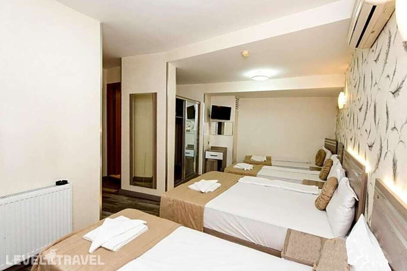 фотографии номера Стандартный (две односпальные кровати) отеля Olimpiyat Otel Izmir в Турция(Измир) - фото №13