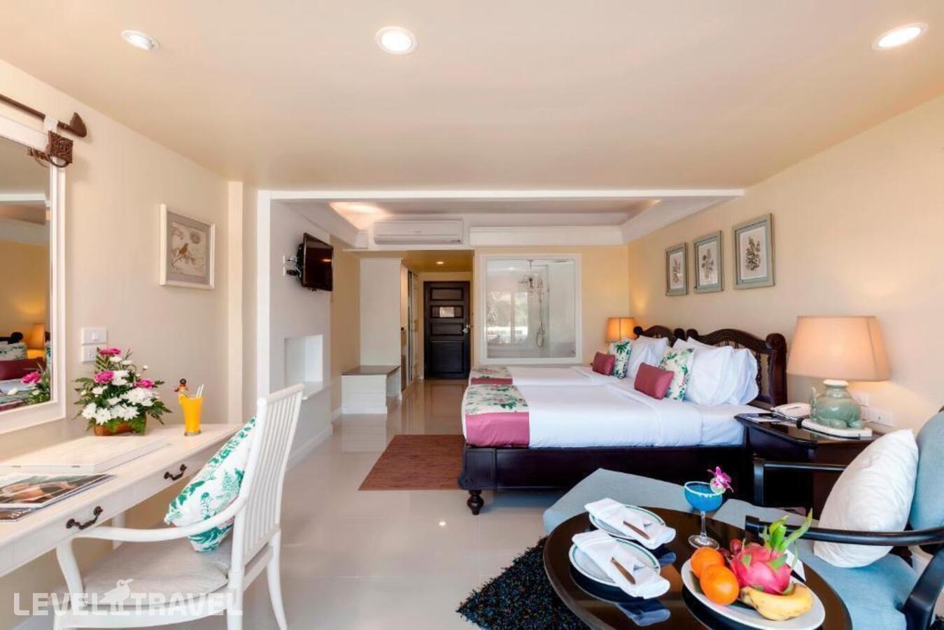 фотографии номера Делюкс с террасой (две односпальные кровати) отеля Thavorn Palm Beach Resort в Таиланд(Карон Бич) - фото №50