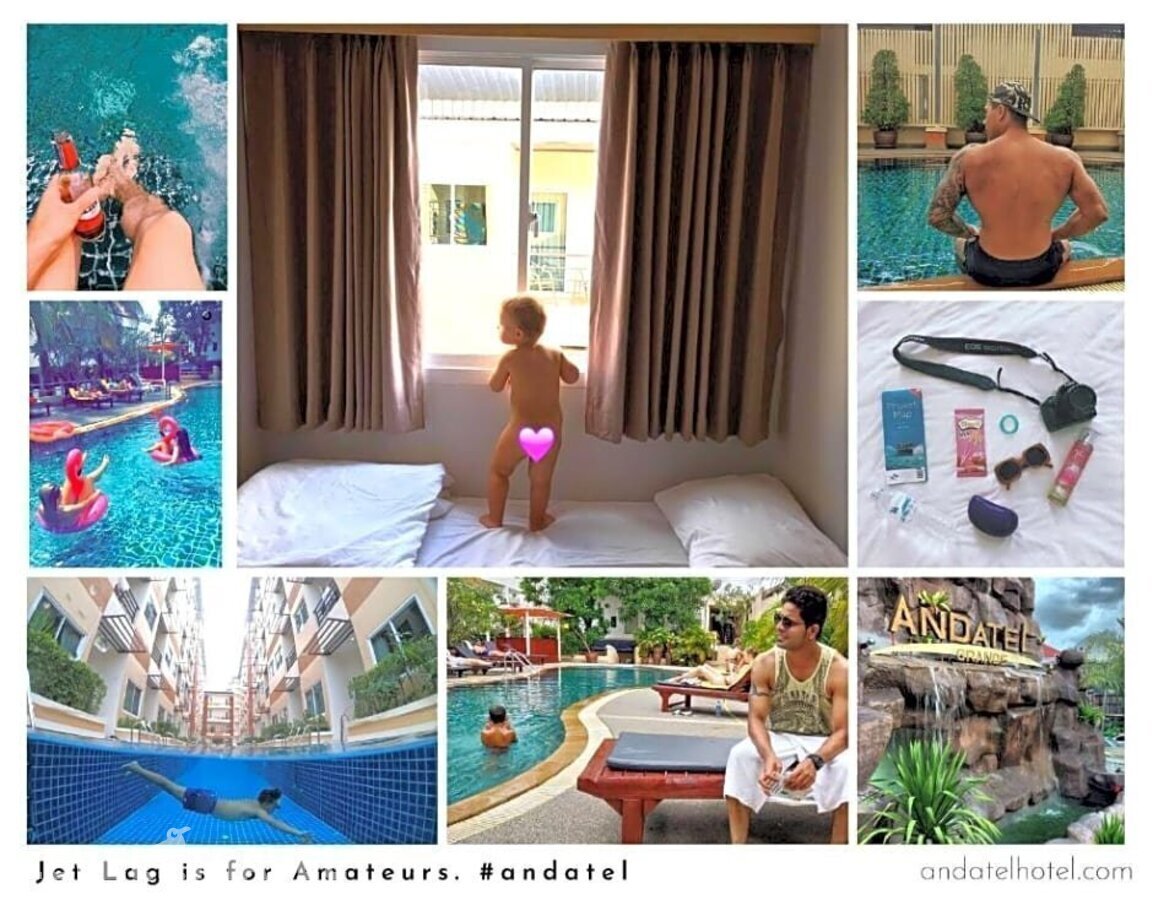 фотографии номера Делюкс с видом на бассейн отеля Andatel Grande Hotel в Таиланд(Патонг Бич) - фото №2