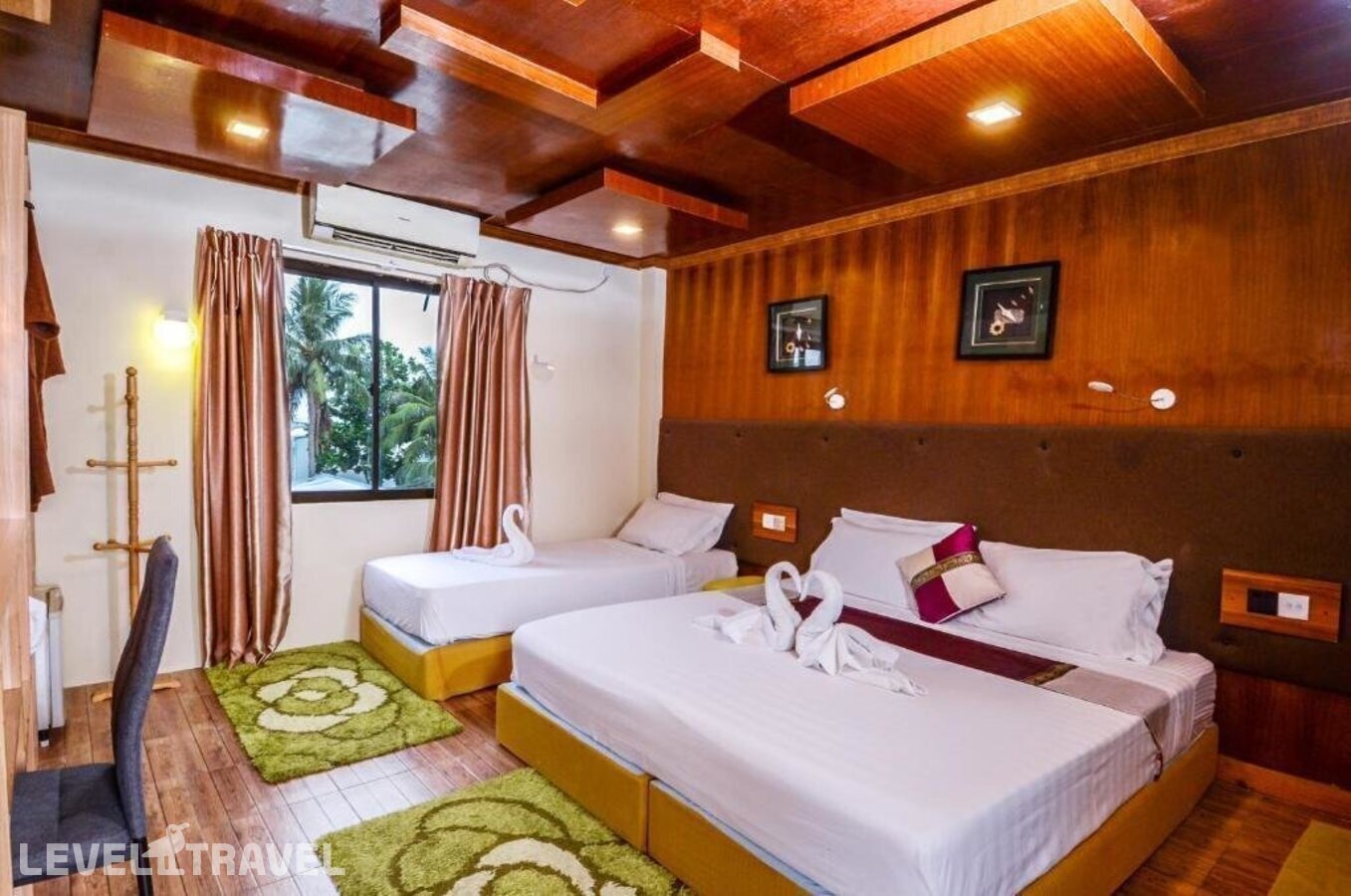 фотографии номера Трехместный делюкс с видом на море отеля Summer Villa Guest House в Мальдивы(Маафуши) - фото №14