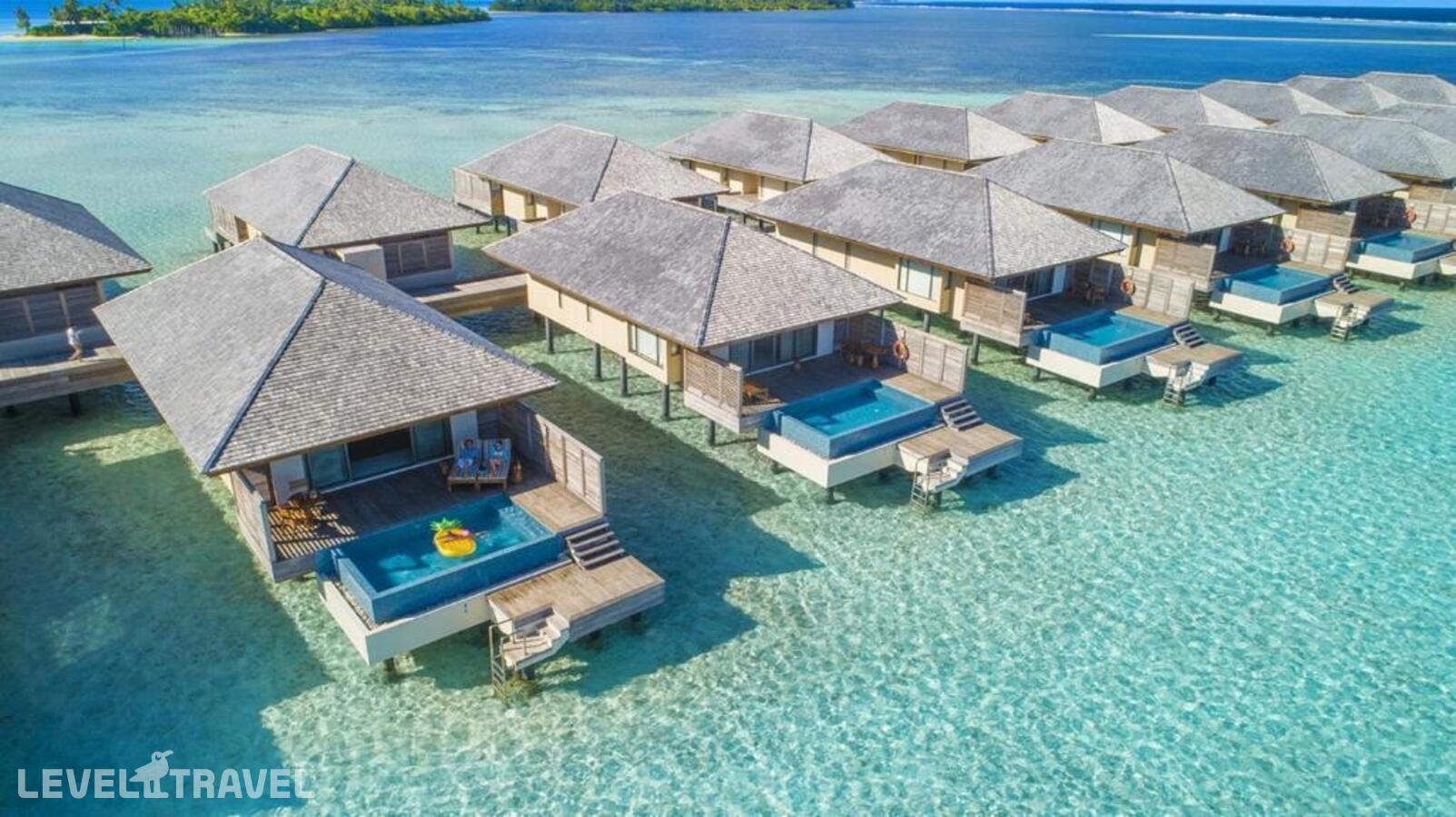 фотографии номера Вилла на воде Sunset с бассейном отеля The Residence Maldives At Dhigurah в Мальдивы(Гаафу Алиф Атолл) - фото №1