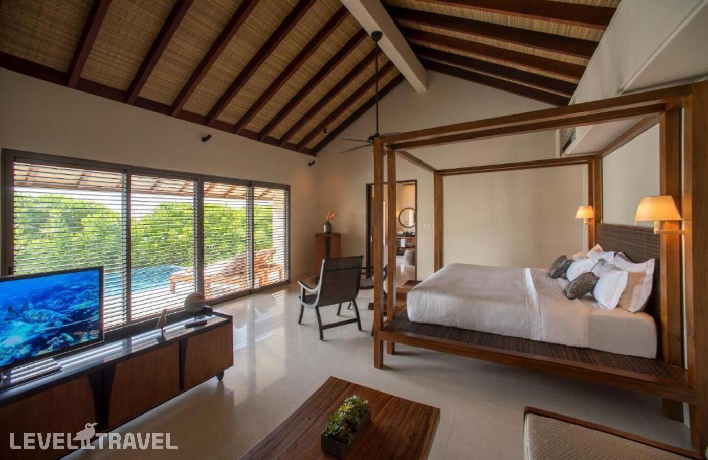 фотографии номера Пляжная вилла Sunset (2 спальни) с бассейном отеля The Residence Maldives At Dhigurah в Мальдивы(Гаафу Алиф Атолл) - фото №3