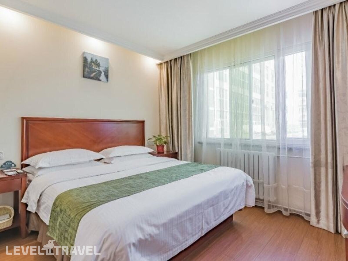 фотографии номера Стандартный номер отеля Greentree Inn Beijing East Yizhuang District Second Kechuang Street Express Hotel в Китай(Пекин) - фото №5