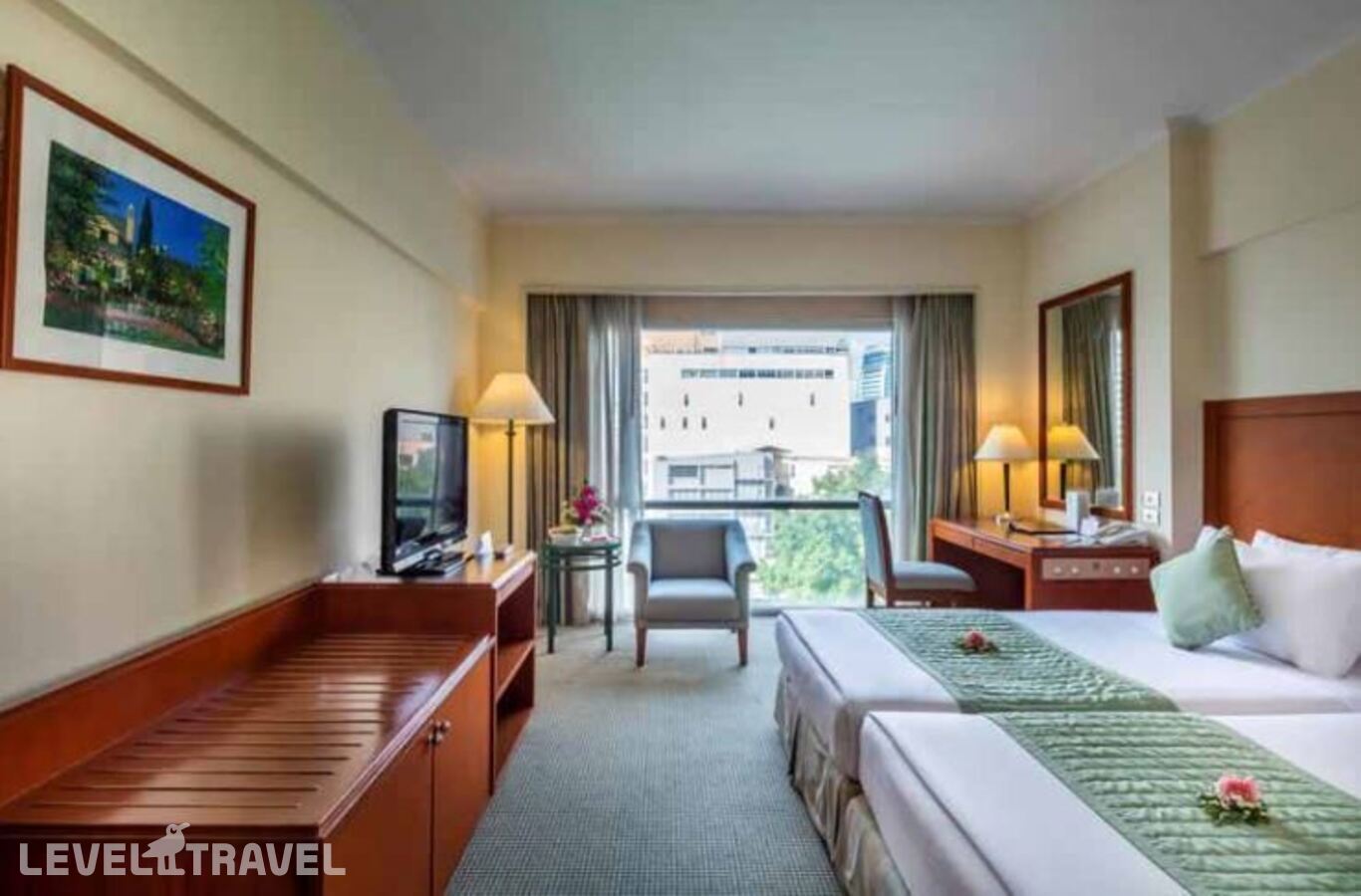 фотографии номера Делюкс (две односпальные кровати) отеля Bangkok Palace Hotel в Таиланд(Бангкок) - фото №4