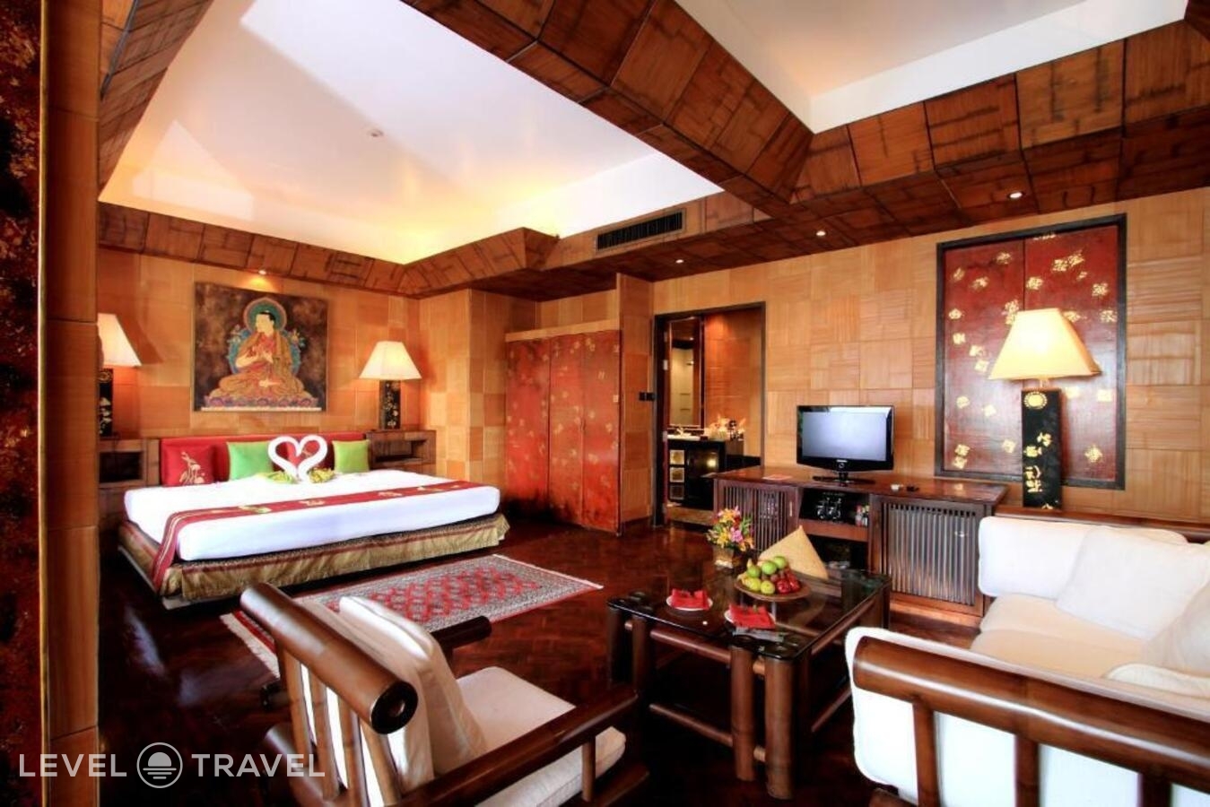 фотографии номера Люкс (две односпальные кровати) отеля Mom Tri's Villa Royale в Таиланд(Ката Ной Бич) - фото №19