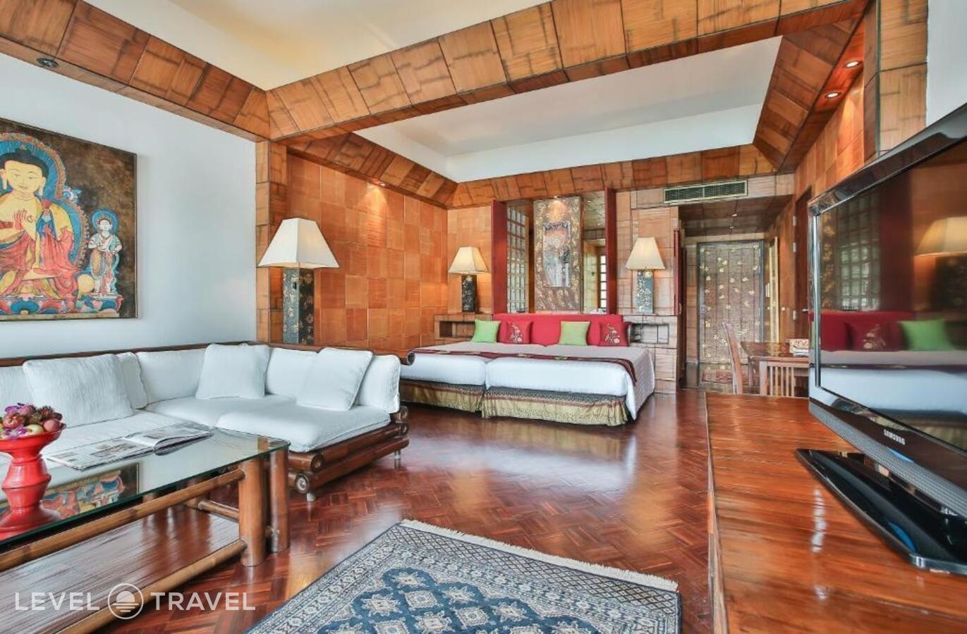 фотографии номера Люкс (две односпальные кровати) отеля Mom Tri's Villa Royale в Таиланд(Ката Ной Бич) - фото №33