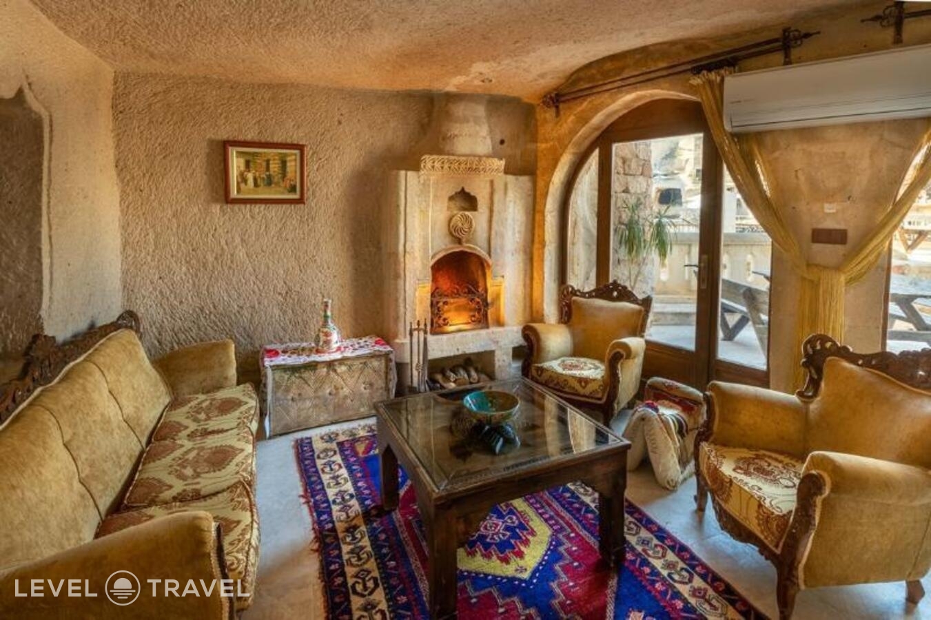фотографии номера Стандартный (две односпальные кровати) отеля Gamirasu Cave Hotel в Турция(Ургюп) - фото №8