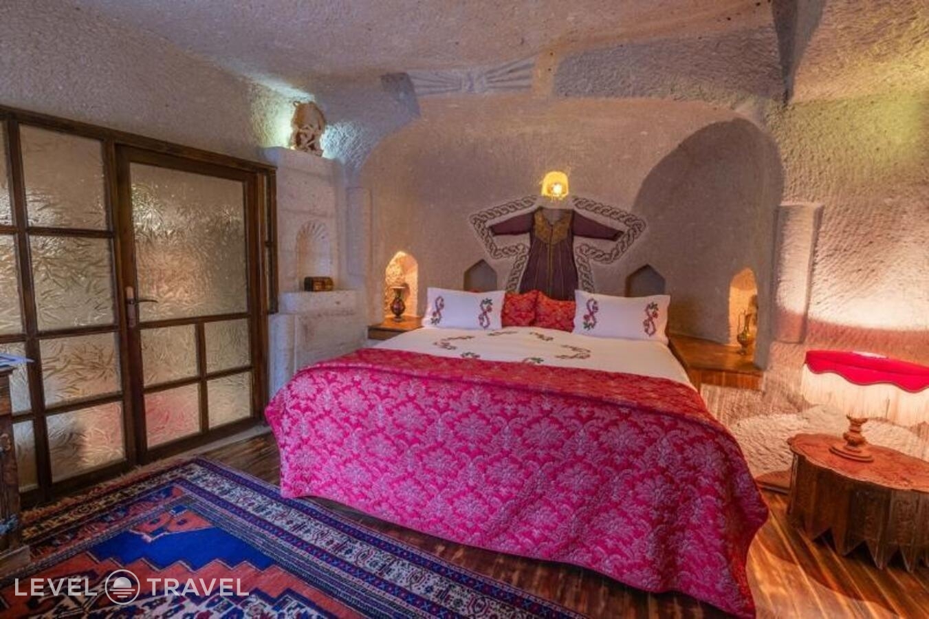 фотографии номера Стандартный (две односпальные кровати) отеля Gamirasu Cave Hotel в Турция(Ургюп) - фото №7