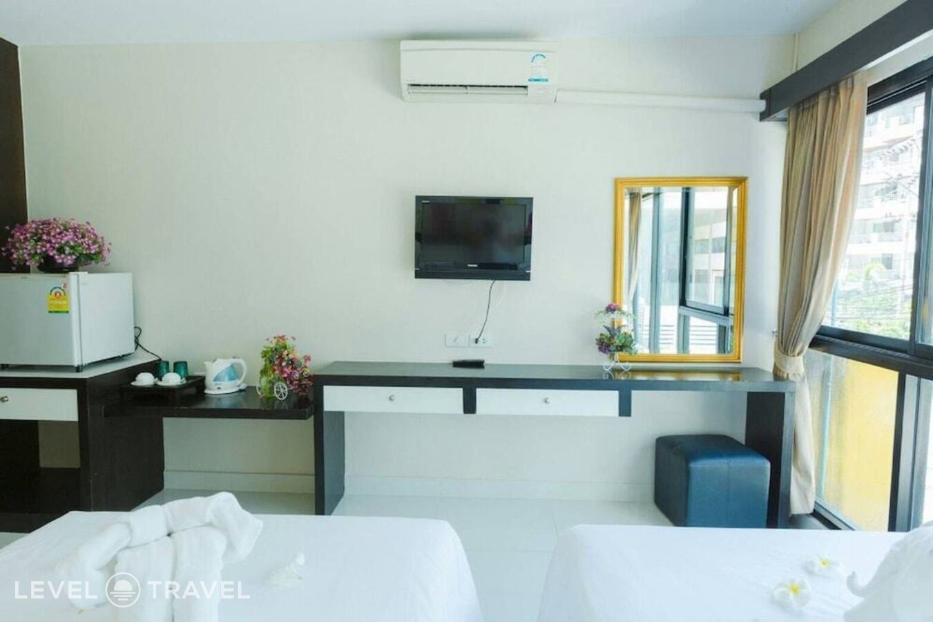 фотографии номера Студия (две односпальные кровати) отеля Neo Hotel Pattaya в Таиланд(Джомтьен) - фото №8