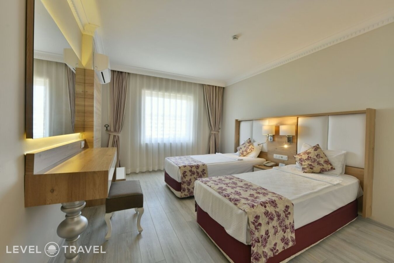фотографии номера Стандартный (две односпальные кровати) отеля Royal Garden Beach Hotel в Турция(Конаклы) - фото №1