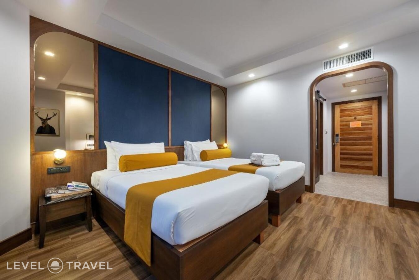 фотографии номера Улучшенный (две односпальные кровати) отеля Graph Hotel (Ex. Bangkok Chada Hotel) в Таиланд(Бангкок) - фото №8