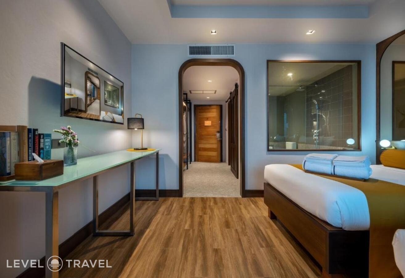 фотографии номера Делюкс (две односпальные кровати) отеля Graph Hotel (Ex. Bangkok Chada Hotel) в Таиланд(Бангкок) - фото №2