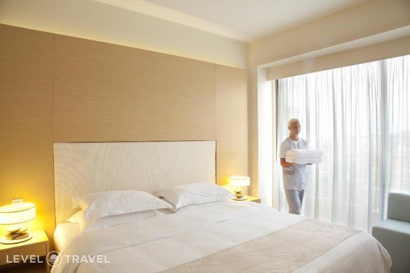 фотографии номера Стандартный (две односпальные кровати) отеля Capo Bay Hotel в Кипр(Фиг Три Бэй) - фото №7