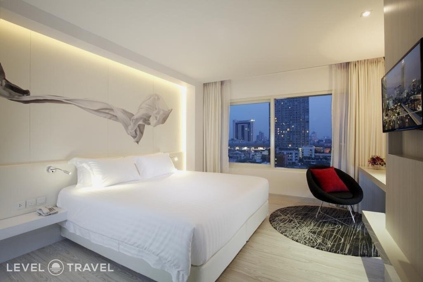 фотографии номера Одноместный делюкс отеля Centara Watergate Pavillion Hotel Bangkok в Таиланд(Бангкок) - фото №1